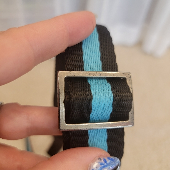 Gabs Leather Tote Navy Blue NWOT - Picture 14 of 16